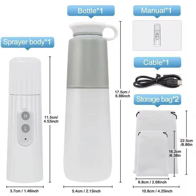 Portable Electric Washer (Rechargeable Bidet Sprayer)