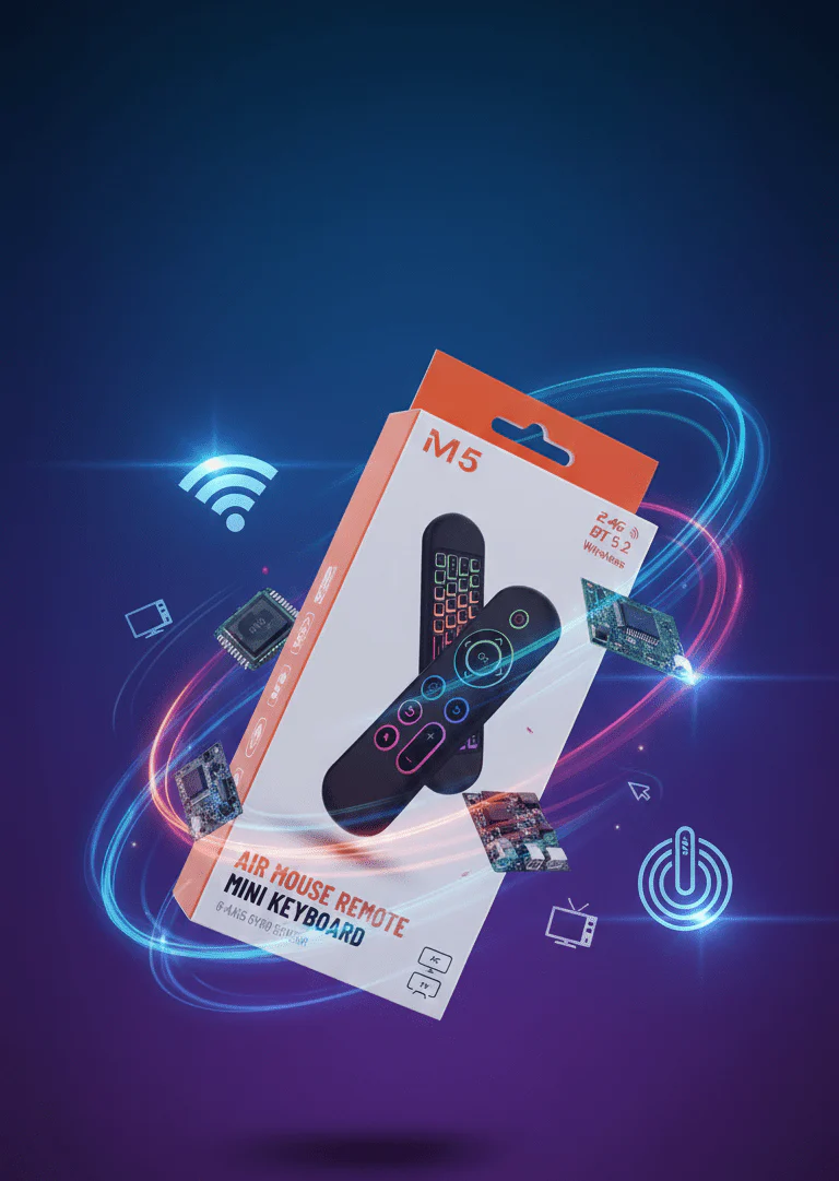Air Mouse Remote Keyboard (M5)