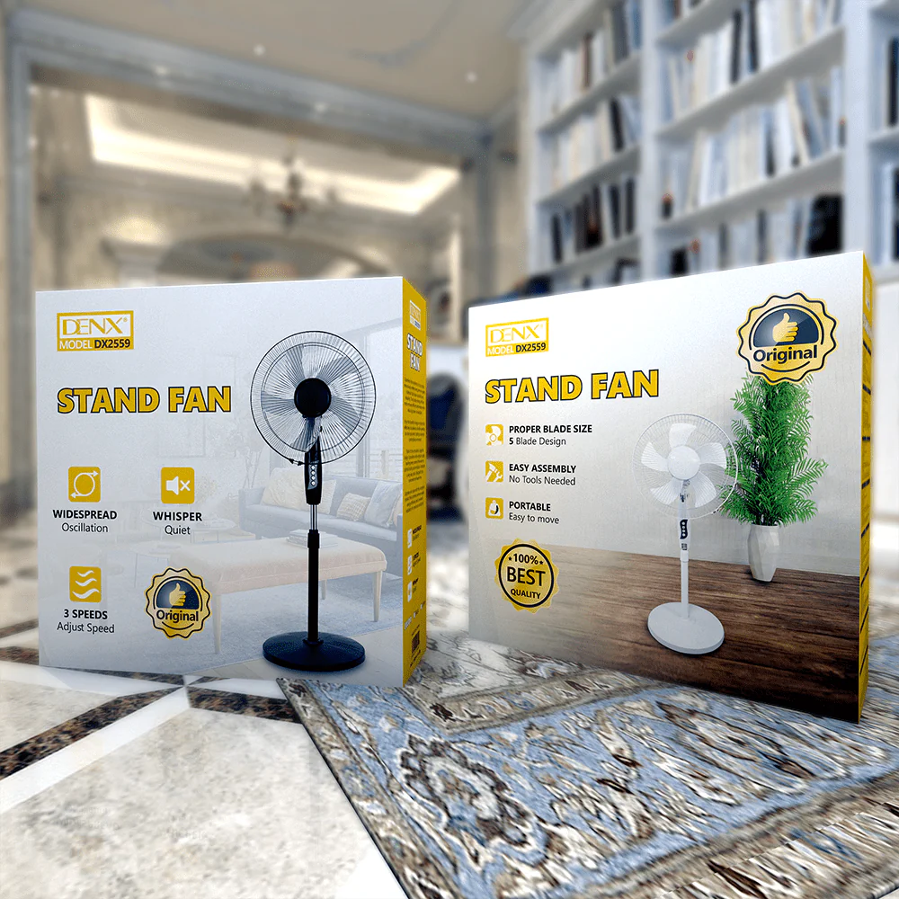 DENX Oscillating Stand Fan